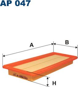 Filtron AP047 - Gaisa filtrs adetalas.lv