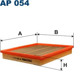 Filtron AP054 - Gaisa filtrs adetalas.lv