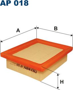 Pemebla JAPFA-606S - Gaisa filtrs adetalas.lv