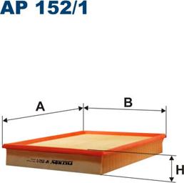 Filtron AP152/1 - Gaisa filtrs adetalas.lv