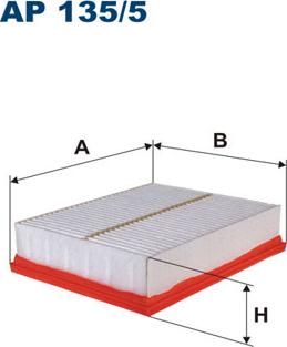 Filtron AP135/5 - Gaisa filtrs adetalas.lv