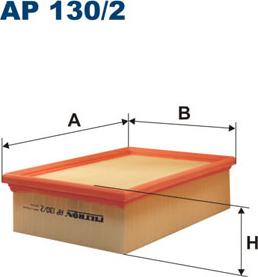 Filtron AP130/2 - Gaisa filtrs adetalas.lv