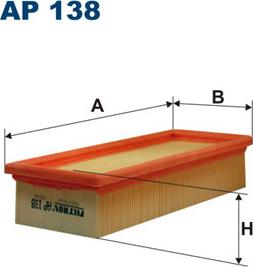 Filtron AP138 - Gaisa filtrs adetalas.lv