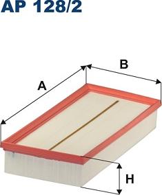 Filtron AP 128/2 - Gaisa filtrs adetalas.lv