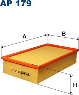 Filtron AP179 - Gaisa filtrs adetalas.lv