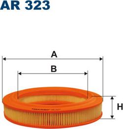 Filtron AR323 - Gaisa filtrs adetalas.lv