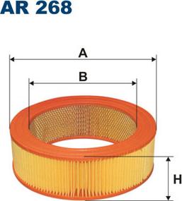 Filtron AR268 - Gaisa filtrs adetalas.lv