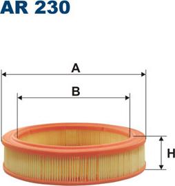 Filtron AR230 - Gaisa filtrs adetalas.lv