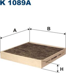Filtron K1089A - Filtrs, Salona telpas gaiss adetalas.lv