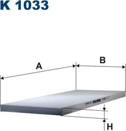 Filtron K1033 - Filtrs, Salona telpas gaiss adetalas.lv