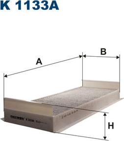 Filtron K1133A - Filtrs, Salona telpas gaiss adetalas.lv