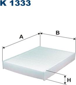 Filtron K1333 - Filtrs, Salona telpas gaiss adetalas.lv