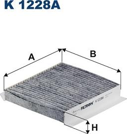 Filtron K 1228A - Filtrs, Salona telpas gaiss adetalas.lv