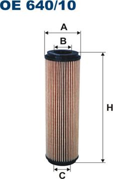 Filtron OE640/10 - Eļļas filtrs adetalas.lv