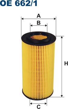 Filtron OE662/1 - Eļļas filtrs adetalas.lv