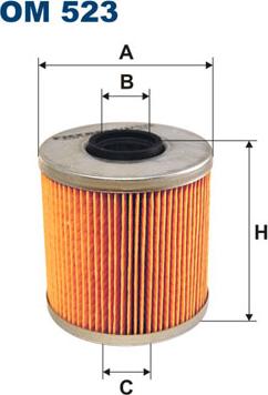 Filtron OM523 - Eļļas filtrs adetalas.lv