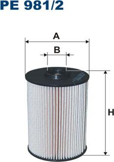 Filtron PE981/2 - Degvielas filtrs adetalas.lv