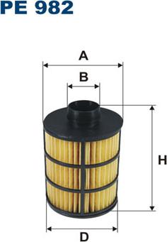 Filtron PE982 - Degvielas filtrs adetalas.lv