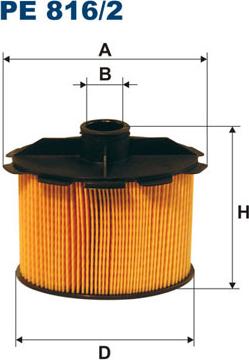 Filtron PE816/2 - Degvielas filtrs adetalas.lv