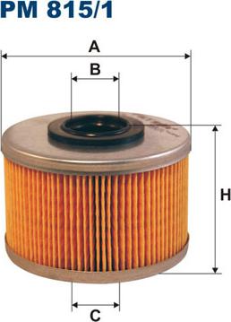 Filtron PM815/1 - Degvielas filtrs adetalas.lv