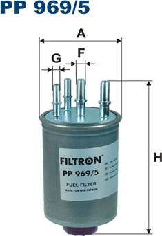 Filtron PP969/5 - Degvielas filtrs adetalas.lv