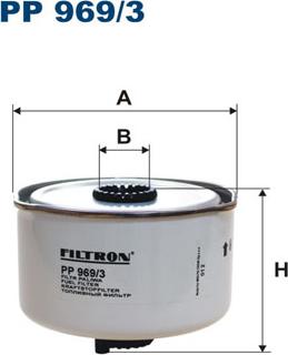 Filtron PP969/3 - Degvielas filtrs adetalas.lv