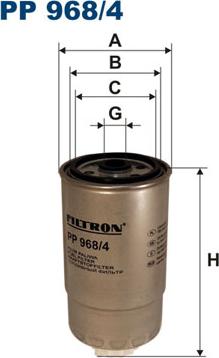 Filtron PP968/4 - Degvielas filtrs adetalas.lv