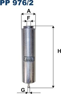 Filtron PP976/2 - Degvielas filtrs adetalas.lv