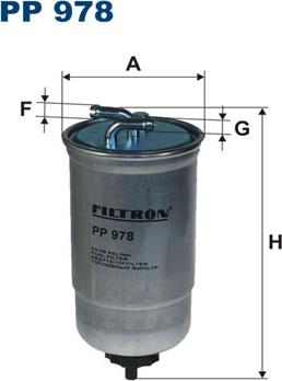 Filtron PP978 - Degvielas filtrs adetalas.lv