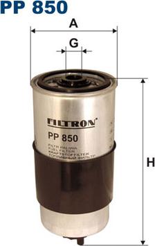 Filtron PP850 - Degvielas filtrs adetalas.lv