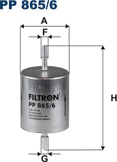 Filtron PP 865/6 - Degvielas filtrs adetalas.lv