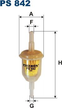 Filtron PS842 - Degvielas filtrs adetalas.lv