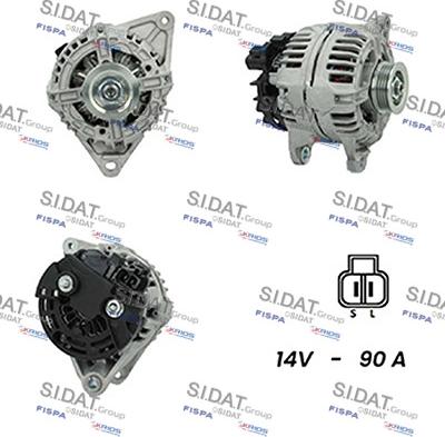 Fispa A12BH0470A2 - Ģenerators adetalas.lv