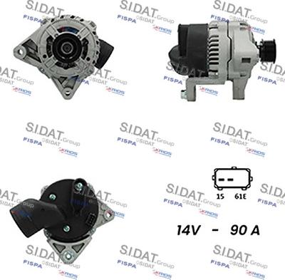 Fispa A12BH0382A2 - Ģenerators adetalas.lv