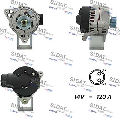 Fispa A12BH0736A2 - Ģenerators adetalas.lv