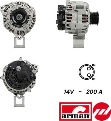 Fispa A12BH1065AS - Ģenerators adetalas.lv