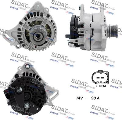 Fispa A12BH1279A2 - Ģenerators adetalas.lv