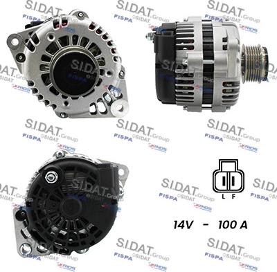 Fispa A12DR0162A2 - Ģenerators adetalas.lv