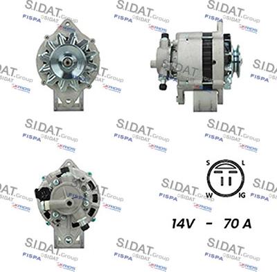 Fispa A12HT0354A2 - Ģenerators adetalas.lv