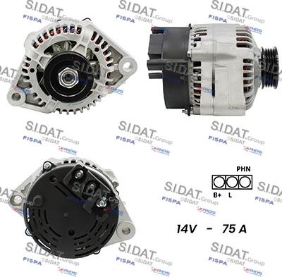 Fispa A12MA0562 - Ģenerators adetalas.lv