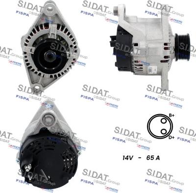 Fispa A12MA1191A2 - Ģenerators adetalas.lv