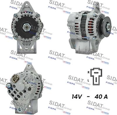 Fispa A12MH0592A2 - Ģenerators adetalas.lv