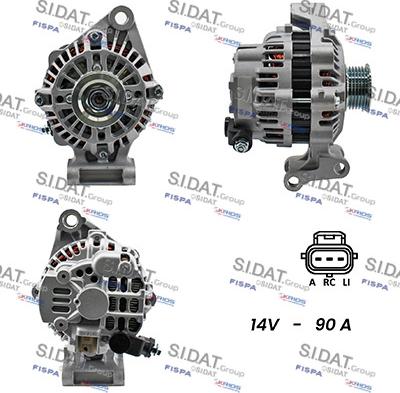 Fispa A12MH0158A2 - Ģenerators adetalas.lv