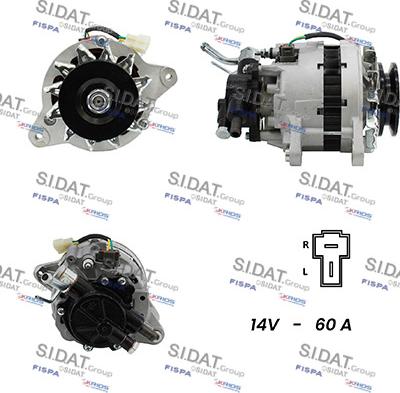 Fispa A12MH0168A2 - Ģenerators adetalas.lv