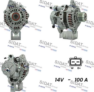 Fispa A12MH0232A2 - Ģenerators adetalas.lv