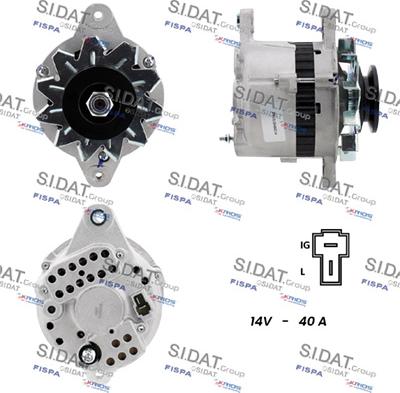 Fispa A12MH0707A2 - Ģenerators adetalas.lv