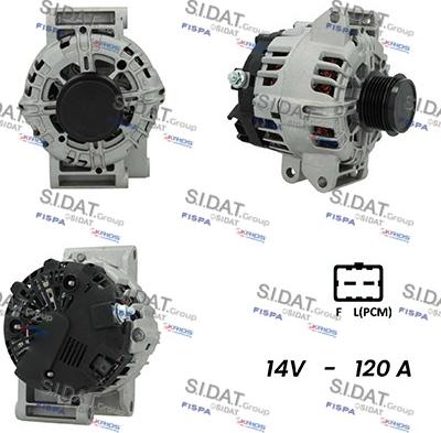 Fispa A12VA0462A2 - Ģenerators adetalas.lv