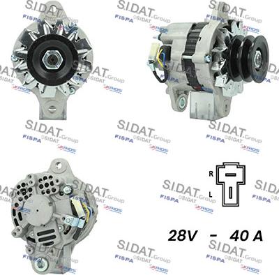 Fispa A24MH0133A2 - Ģenerators adetalas.lv