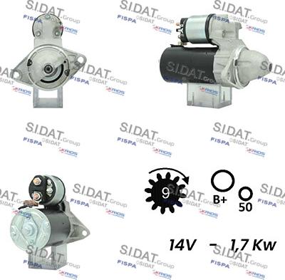 Fispa S12BH0533A2 - Starteris adetalas.lv