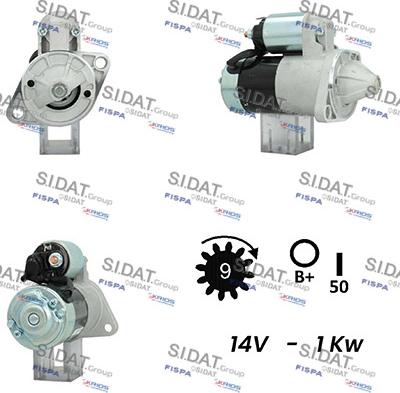 Fispa S12HT0766A2 - Starteris adetalas.lv